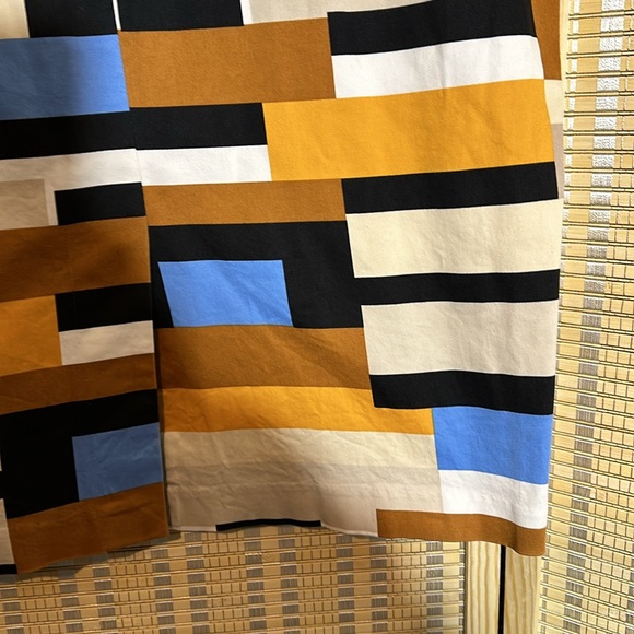 New York & Company Stretch Color Block Multicolored Pencil Skirt 18 - Picture 11 of 16